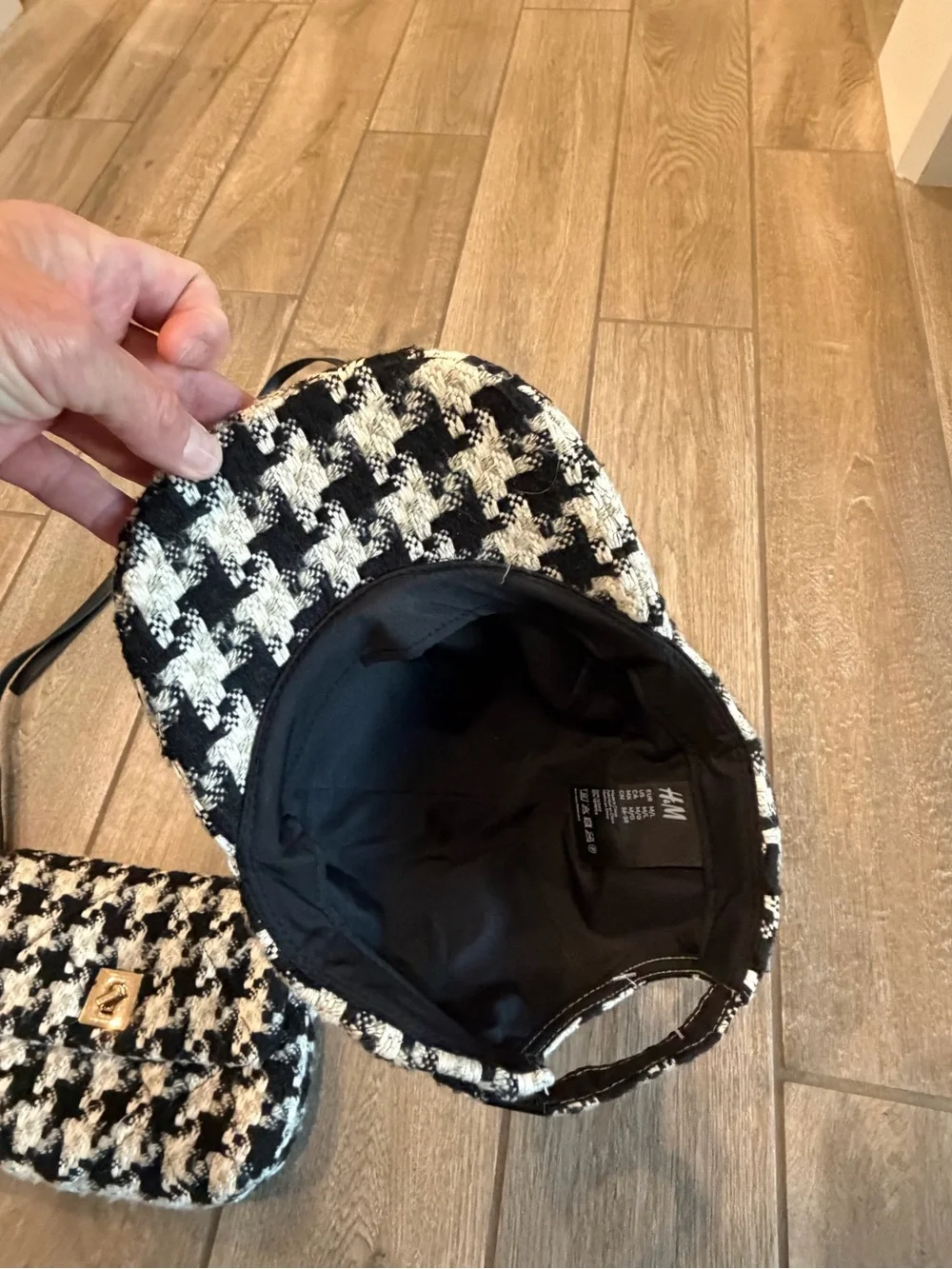 H&M tweed crossbody